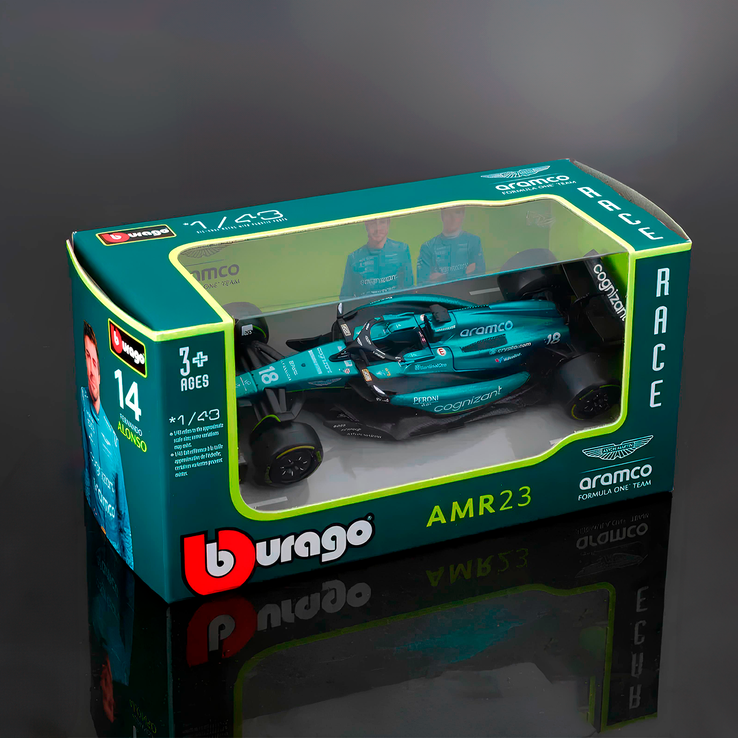 (2023) F1 Miniatura Aston Martin A. AMR23 #18 Lance Stroll 1:43
