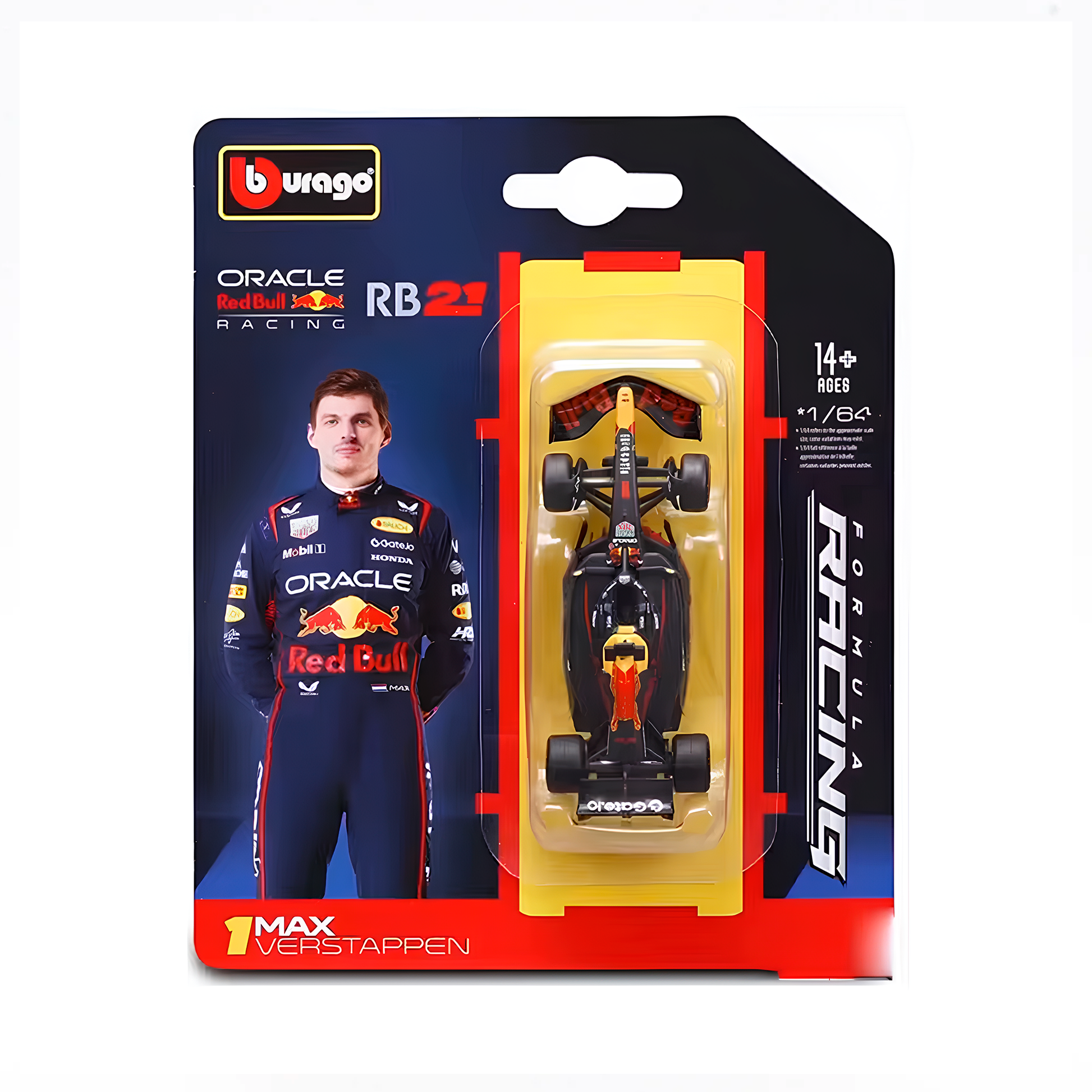 (2025) F1 Miniatura Red Bull RB21 #1 Max Verstappen 1:64