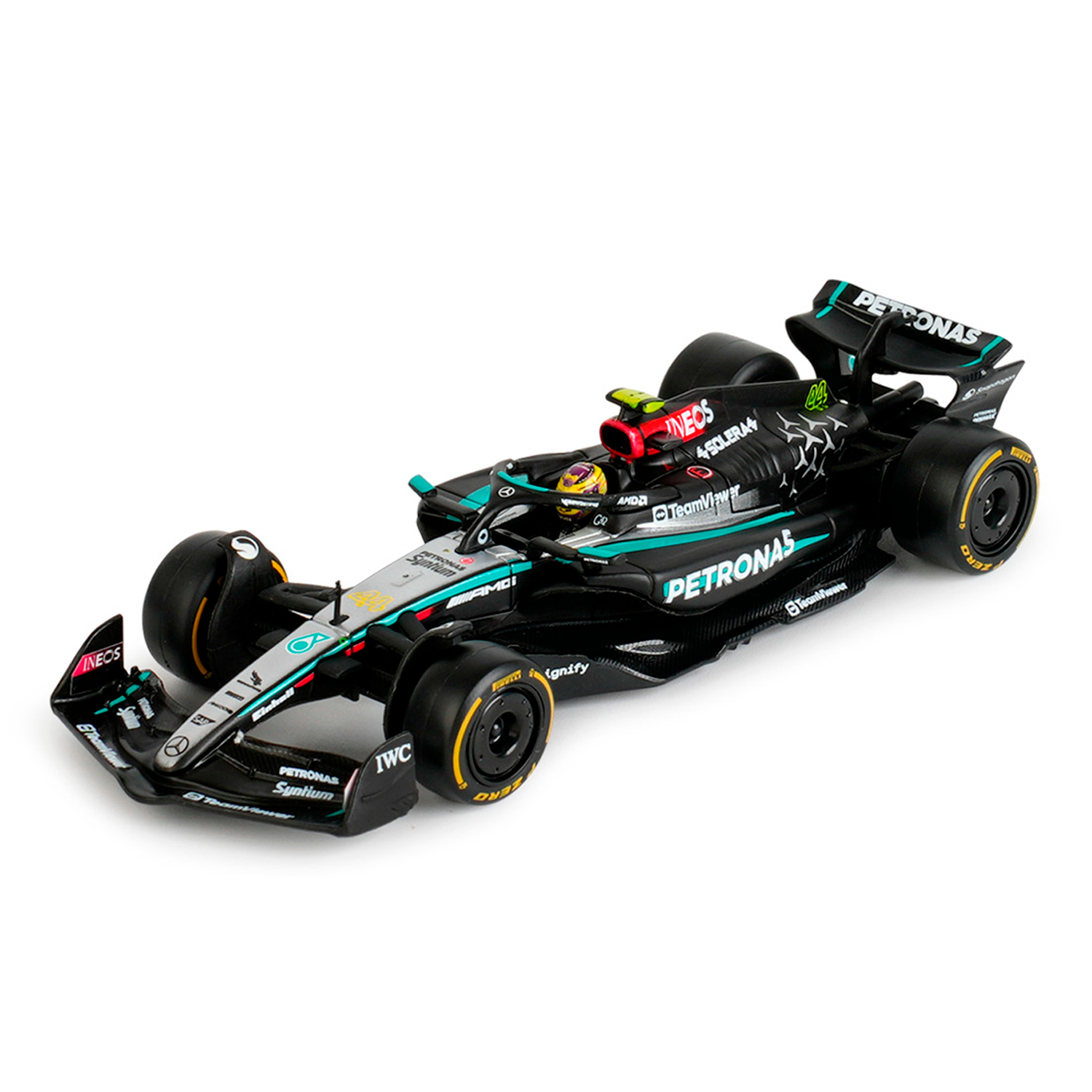 (2024) F1 Miniatura Mercedes-AMG W15 #44 Lewis Hamilton 1:43