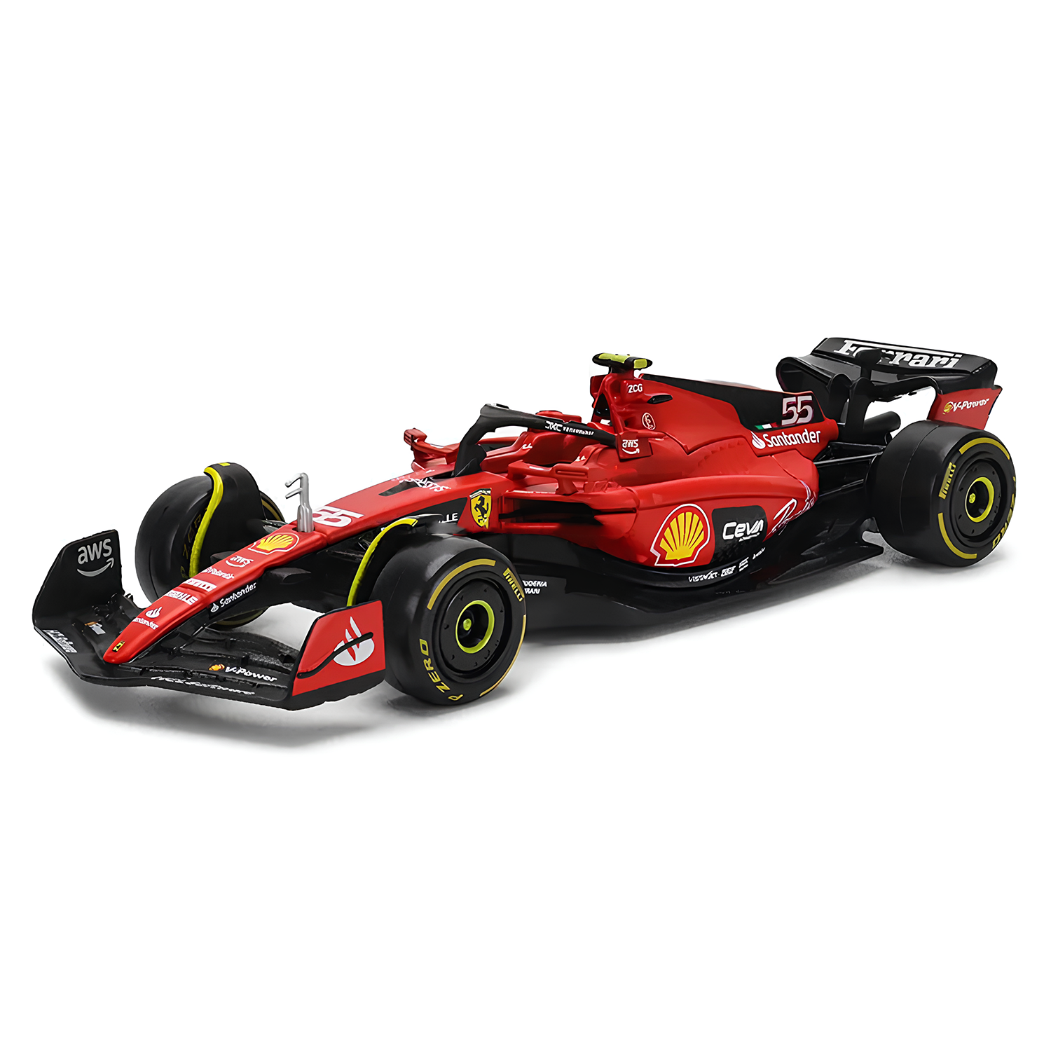 (2023) F1 Miniatura Ferrari SF-23 #55 Carlos Sainz 1:43
