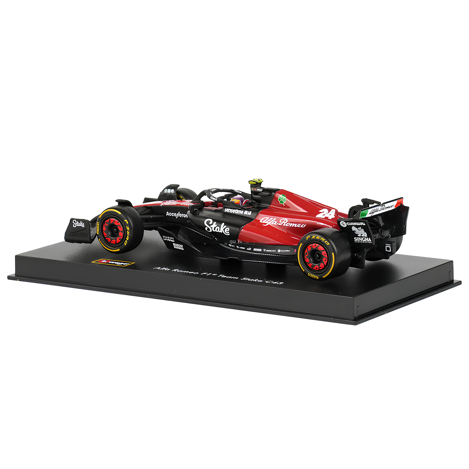 LANÇAMENTO (2023) F1 Miniatura Alfa Romeo C43 #24 Guanyu Zhou 1:43