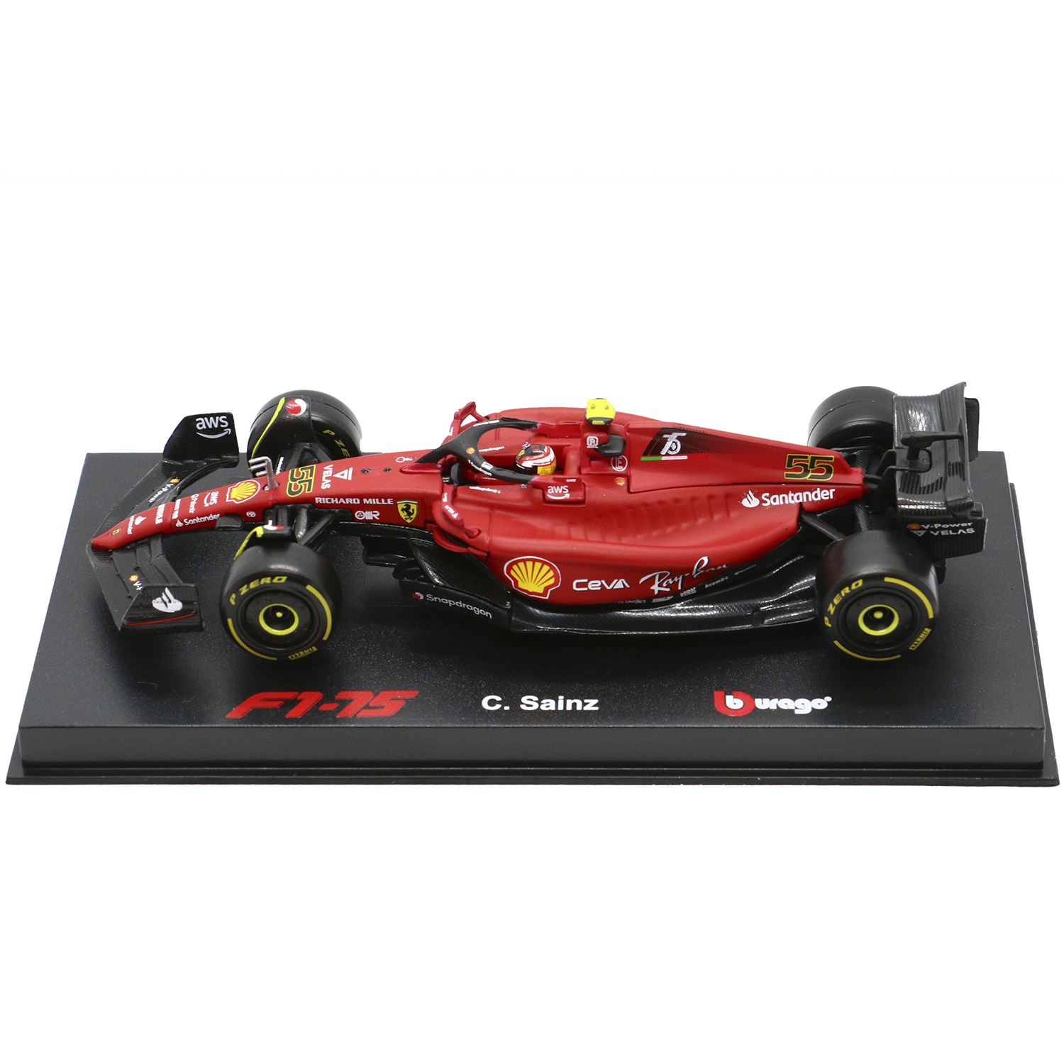 (2022) F1 Ferrari F1-75 #55 Carlos Sainz 1:43