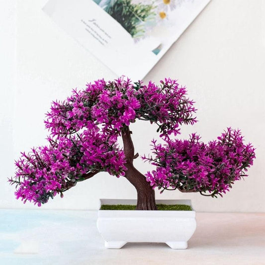 Bonsai Artificial Plantas Decoração - Homenge