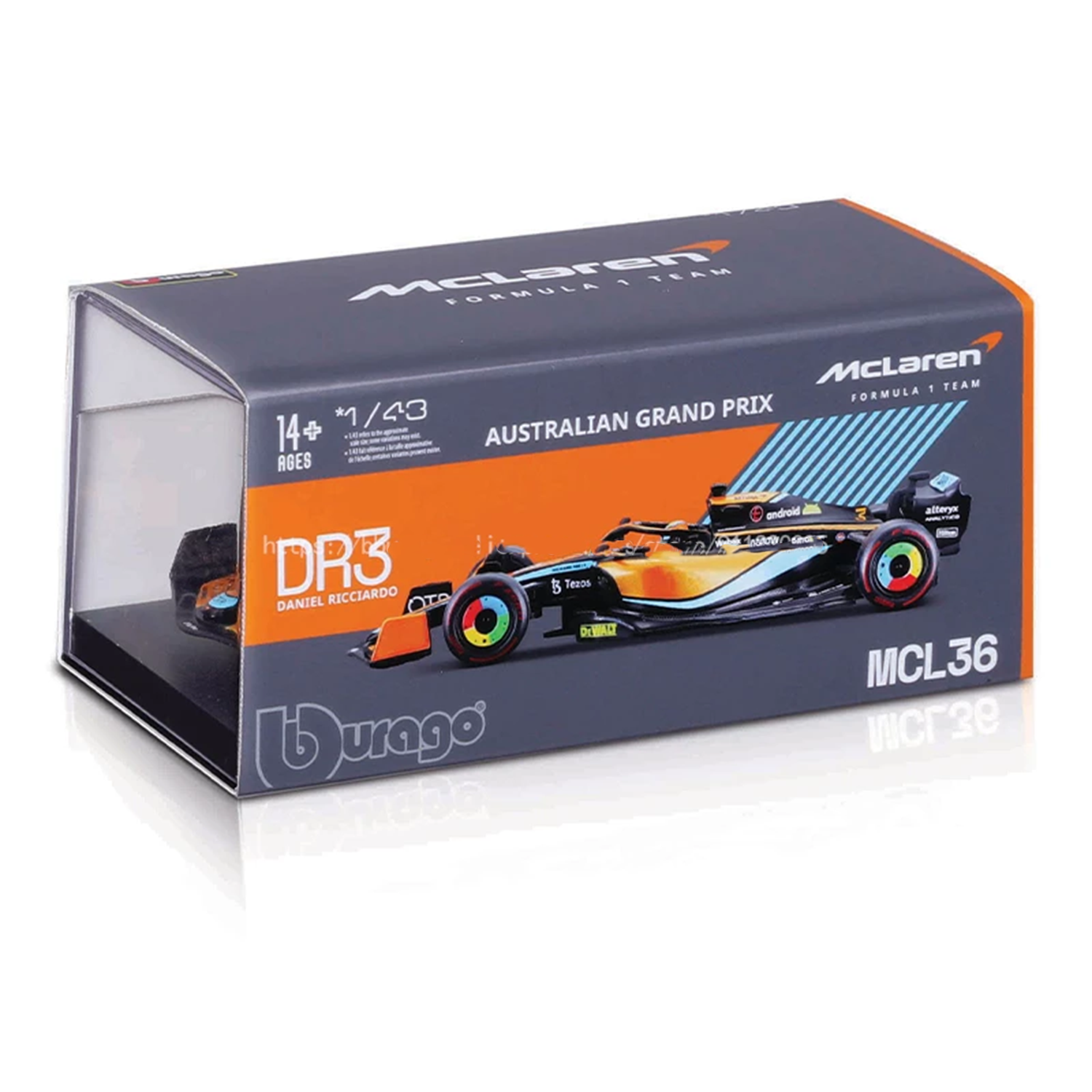 (2022) F1 Miniatura McLaren ML36 #4 Lando Norris