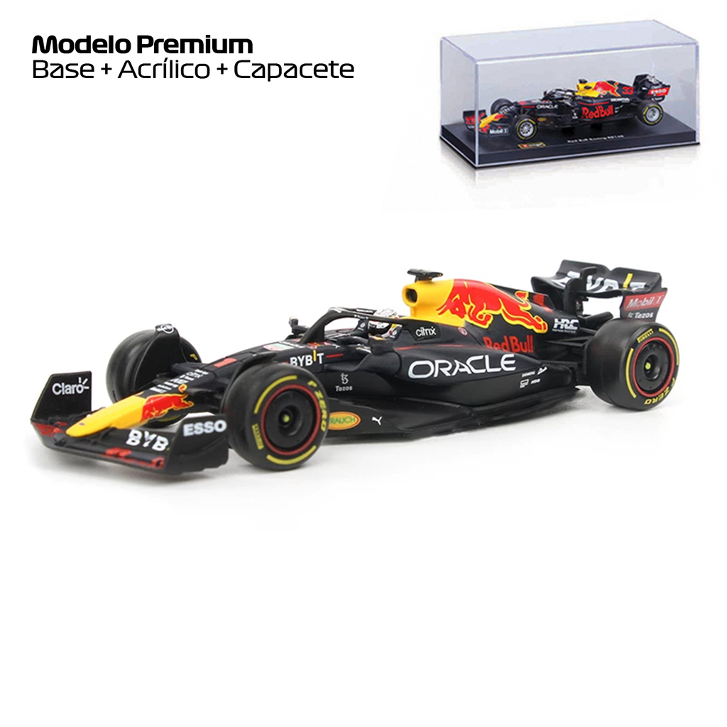2022) F1 Miniatura Red Bull Racing RB18 #1 Max Verstappen – Homenge