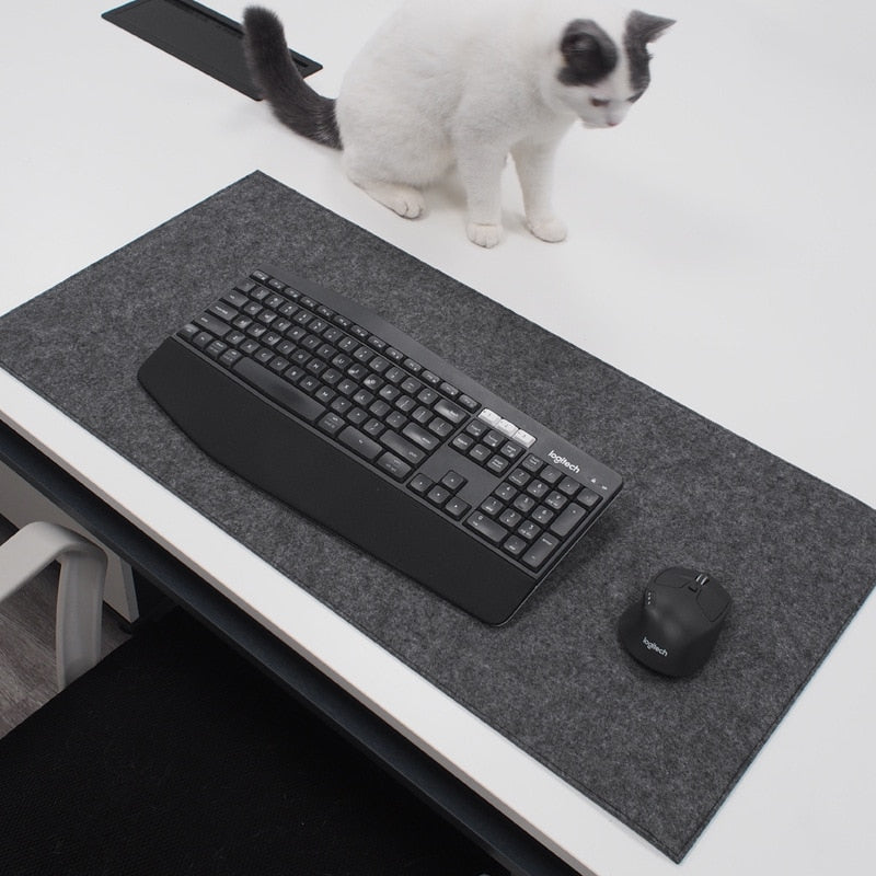 Mouse/DeskPad Soft em Lã em Alta Qualidade Tapete de Mesa - Homenge