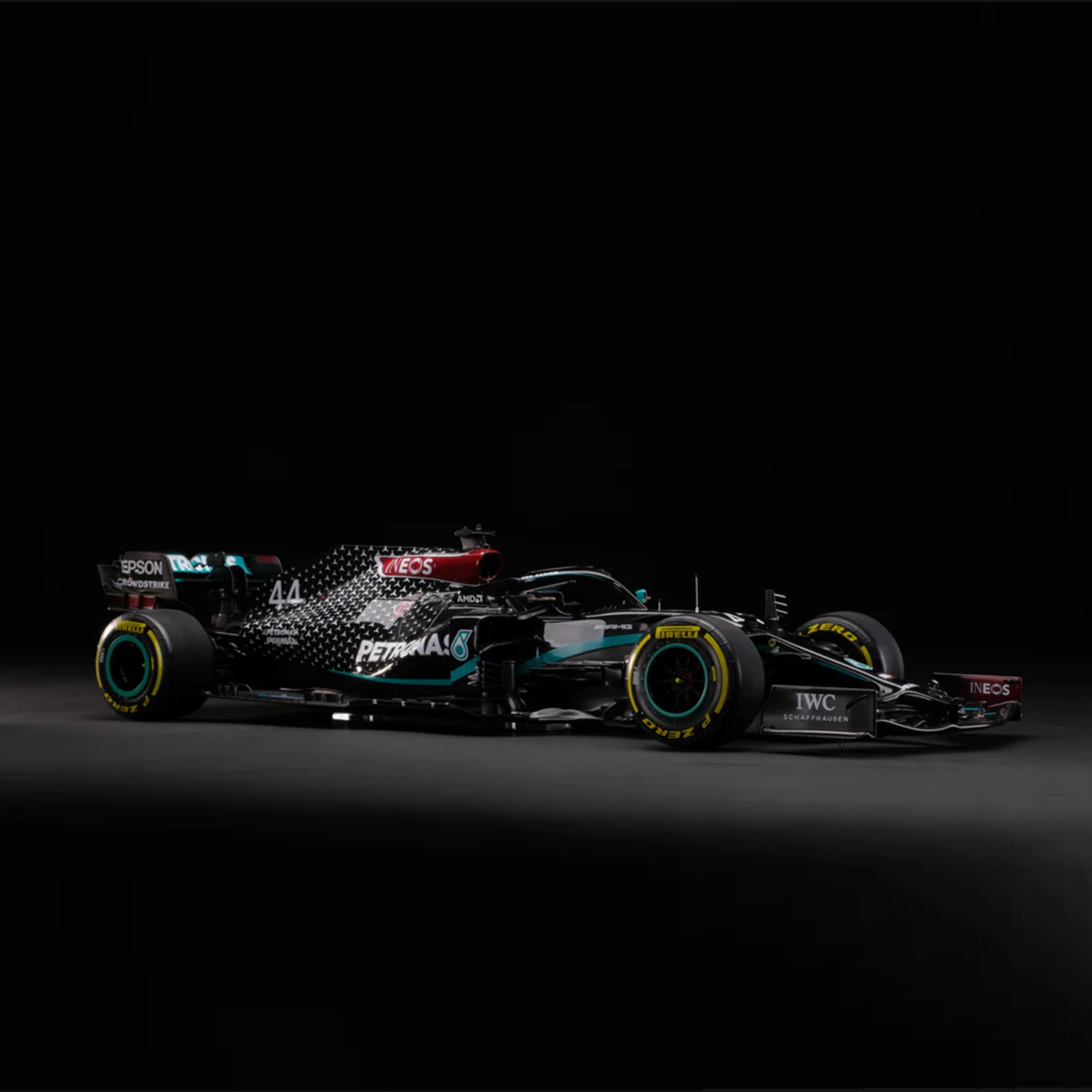 1:18 Mercedes-AMG W11 Fórmula 1 - Homenge